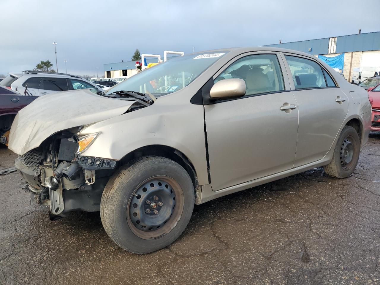 2010 Toyota Corolla Base VIN: 2T1BU4EE4AC244413 Lot: 81335244