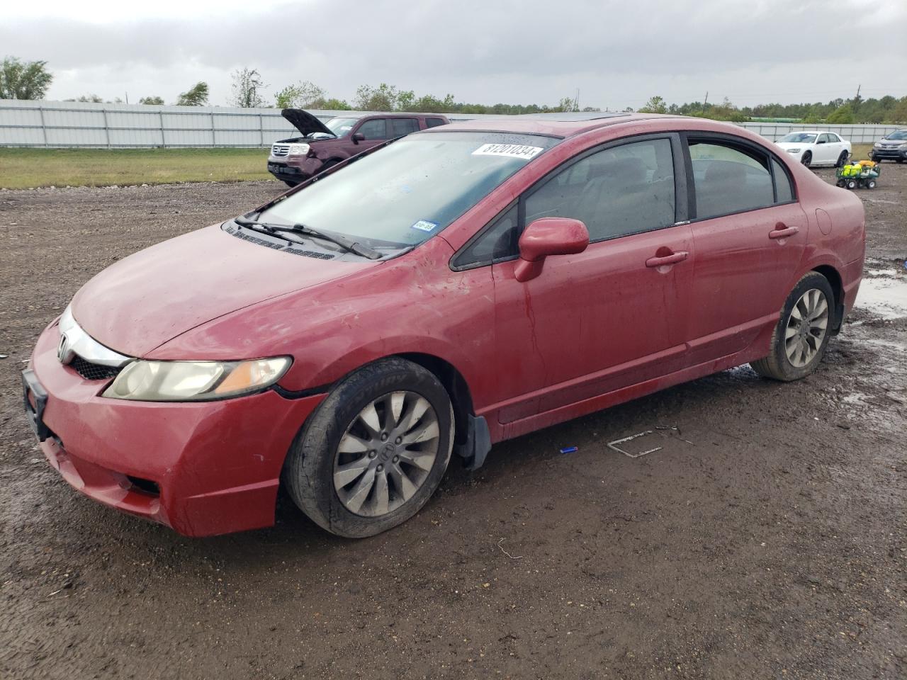 2009 Honda Civic Ex VIN: 1HGFA16889L006409 Lot: 81201034