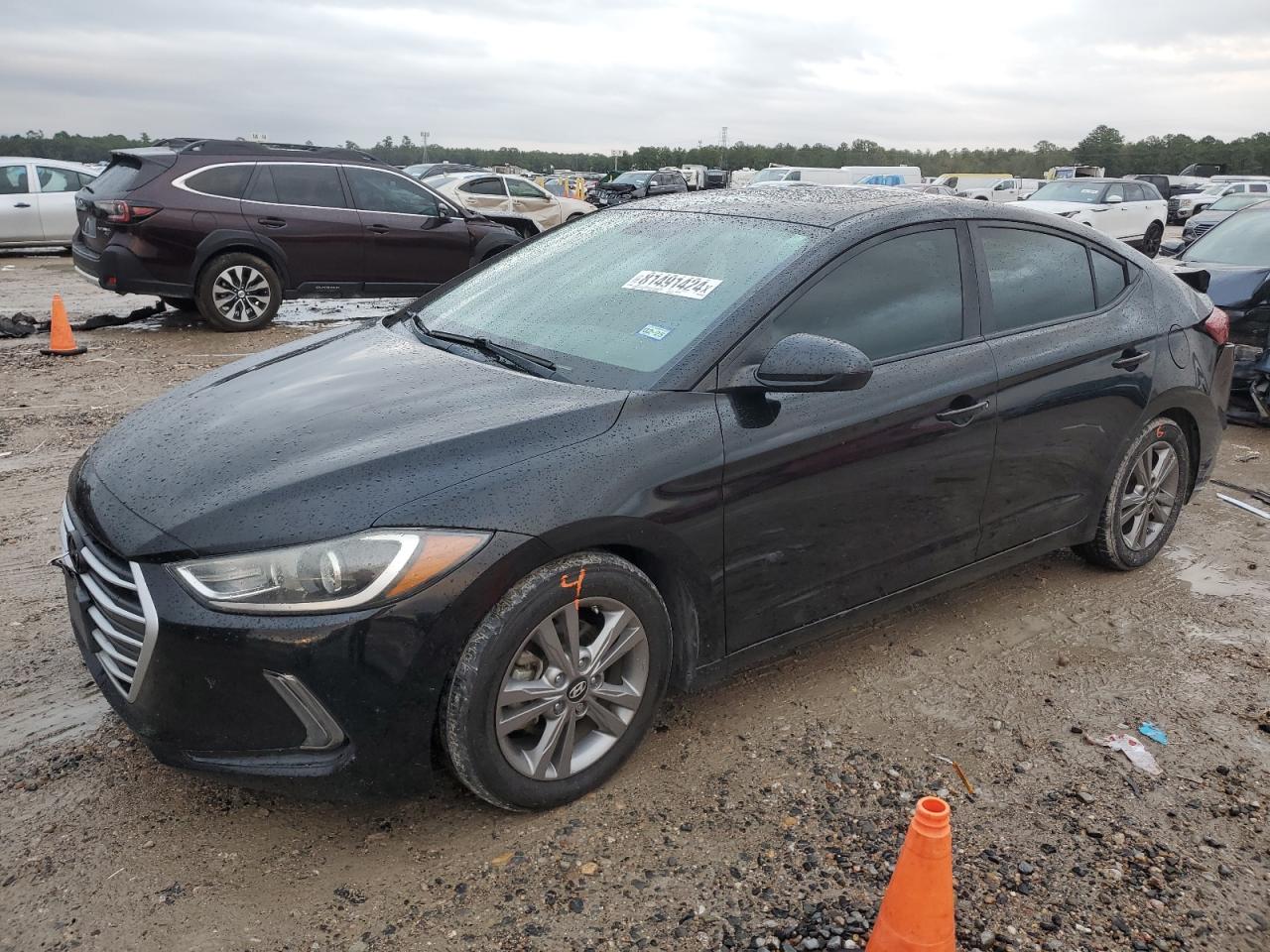 2018 Hyundai Elantra Sel VIN: KMHD84LF3JU522337 Lot: 81491424