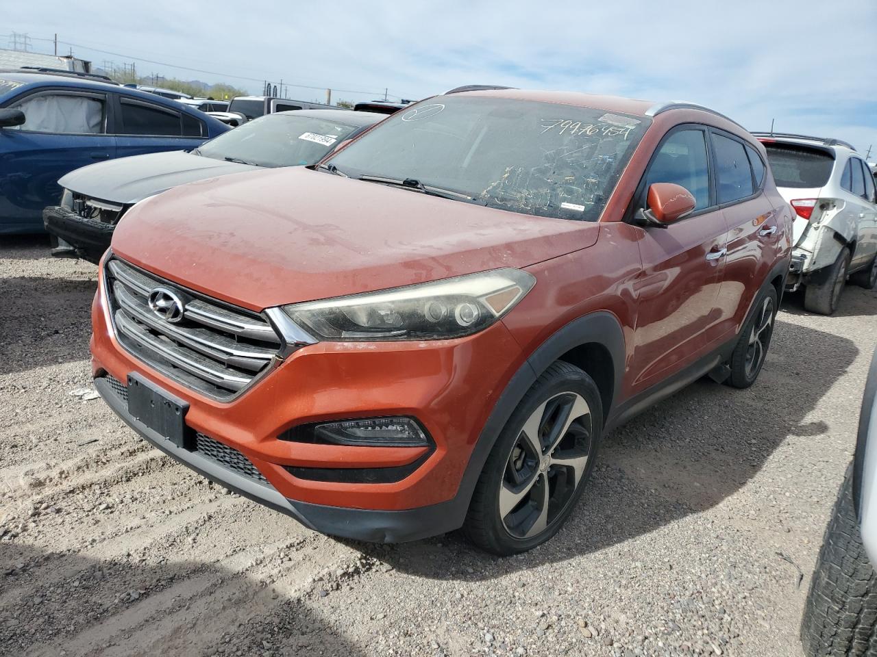 2016 Hyundai Tucson Limited VIN: KM8J33A23GU044926 Lot: 79976454