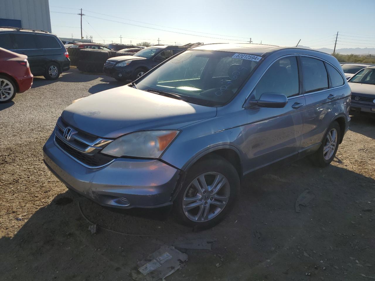 2011 Honda Cr-V Exl VIN: JHLRE3H74BC007629 Lot: 82012594