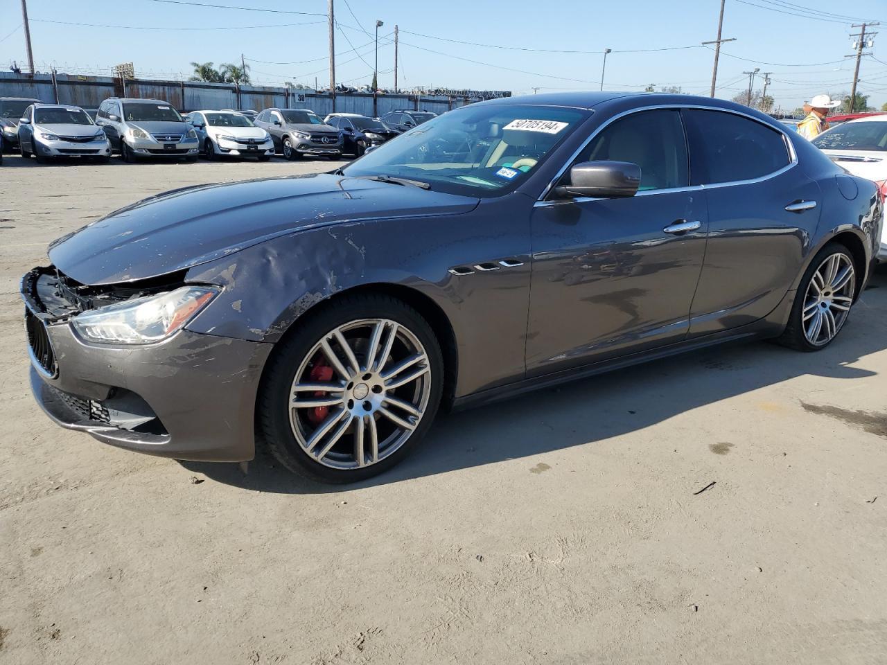 2016 Maserati Ghibli S VIN: ZAM57RTA8G1173582 Lot: 81087154