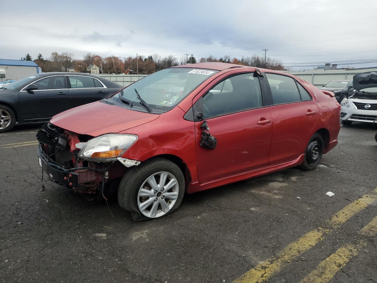 2009 Toyota Yaris VIN: JTDBT903391299621 Lot: 81623834