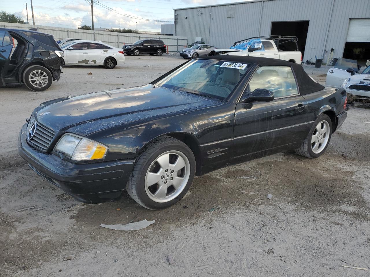 1999 Mercedes-Benz Sl 500 VIN: WDBFA68F0XF186163 Lot: 82669544