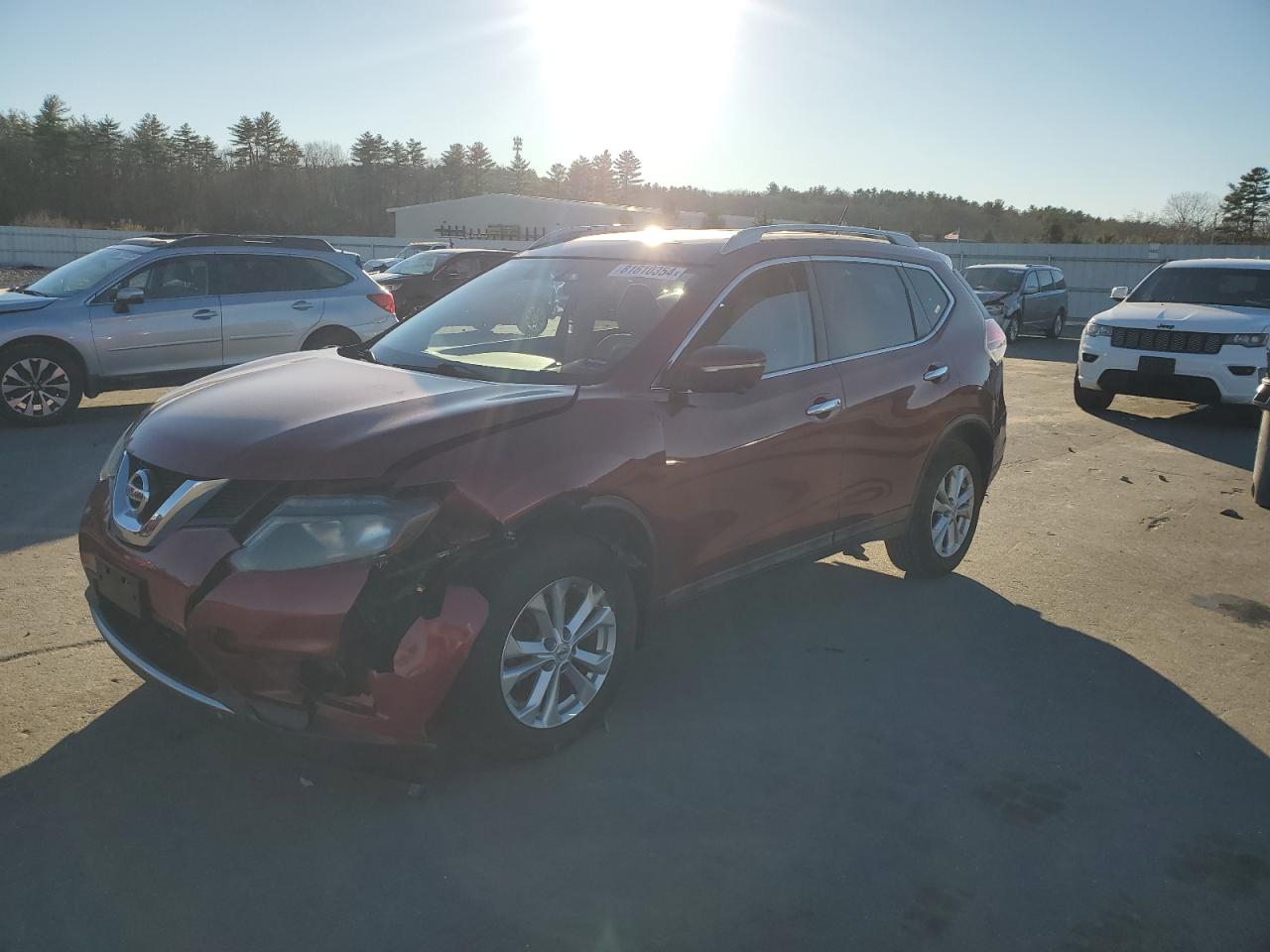 2015 Nissan Rogue S VIN: 5N1AT2MV9FC783724 Lot: 81610354