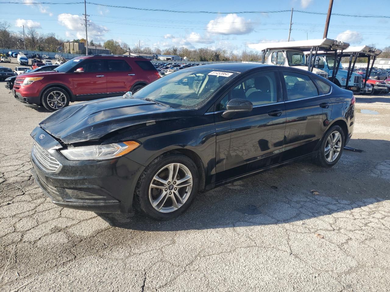 2018 Ford Fusion Se VIN: 3FA6P0H78JR270852 Lot: 81453964