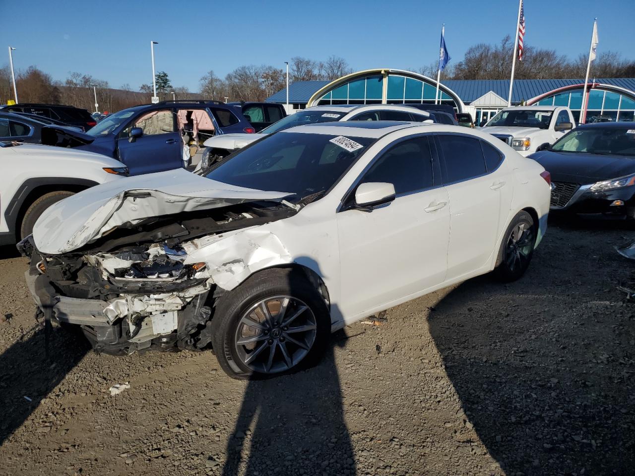 2018 Acura Tlx VIN: 19UUB1F36JA007809 Lot: 80824694