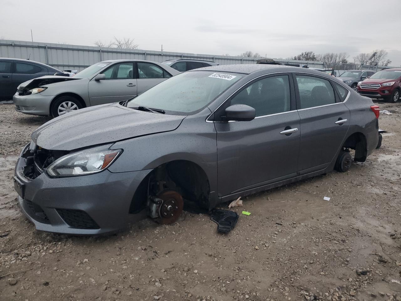 2018 Nissan Sentra S VIN: 3N1AB7AP6JY313177 Lot: 82548904