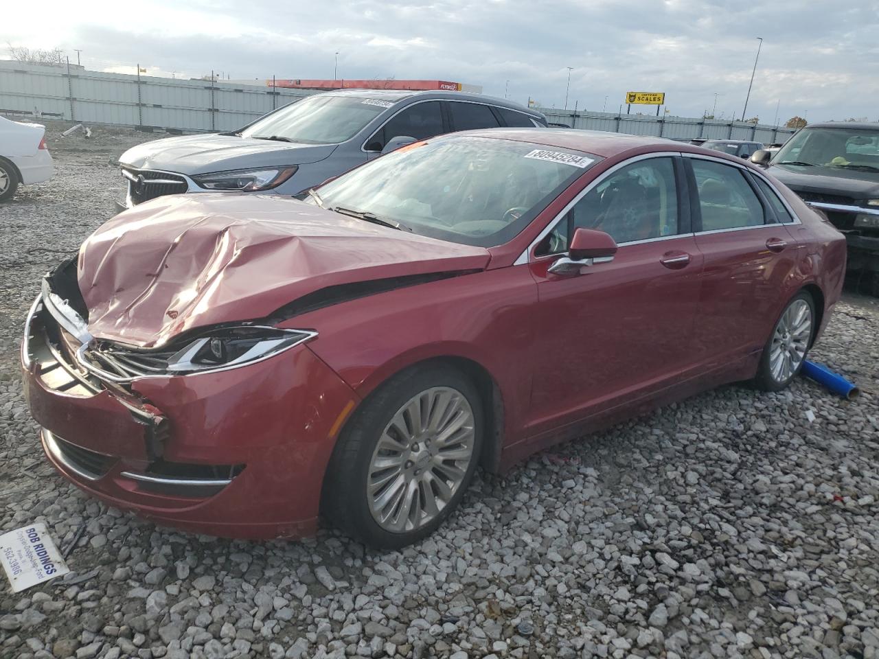 2015 Lincoln Mkz VIN: 3LN6L2G90FR600801 Lot: 80945284