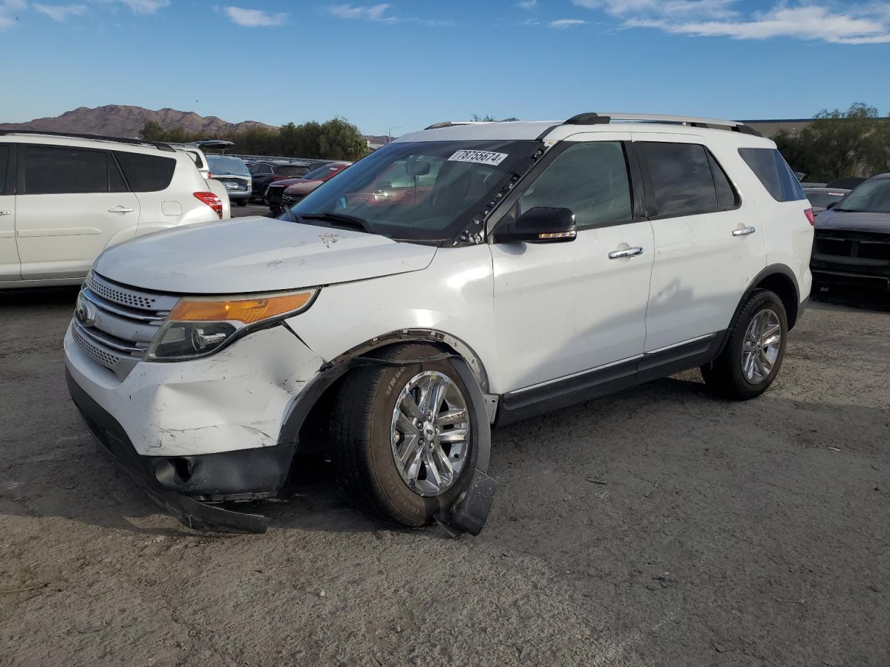 2014 Ford Explorer Xlt VIN: 1FM5K7D97EGB75096 Lot: 78755674