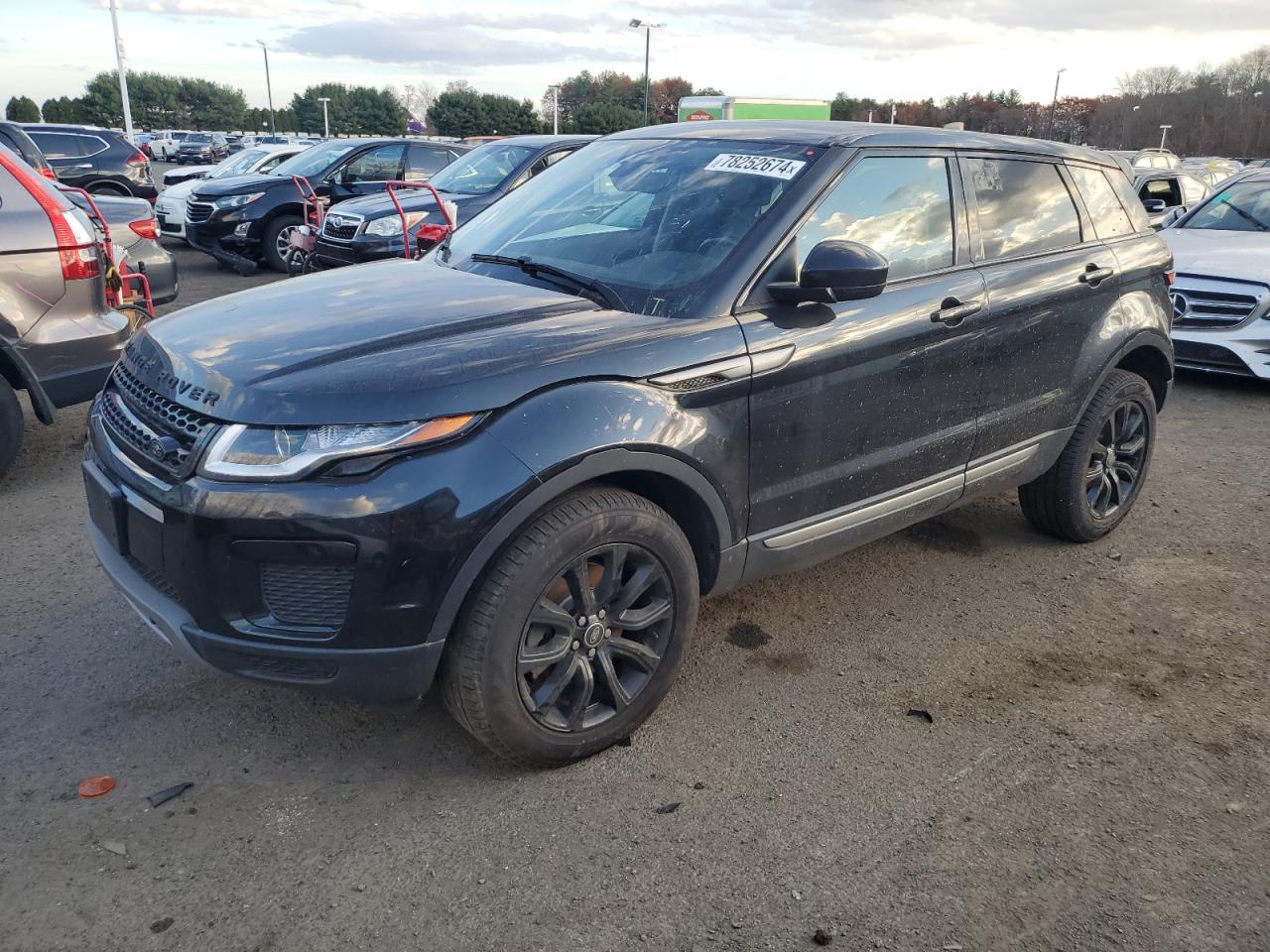 2019 Land Rover Range Rover Evoque Se VIN: SALVP2RX2KH345878 Lot: 78252674