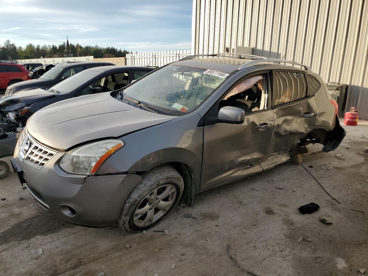 2010 Nissan Rogue S VIN: JN8AS5MV8AW128409 Lot: 80577184