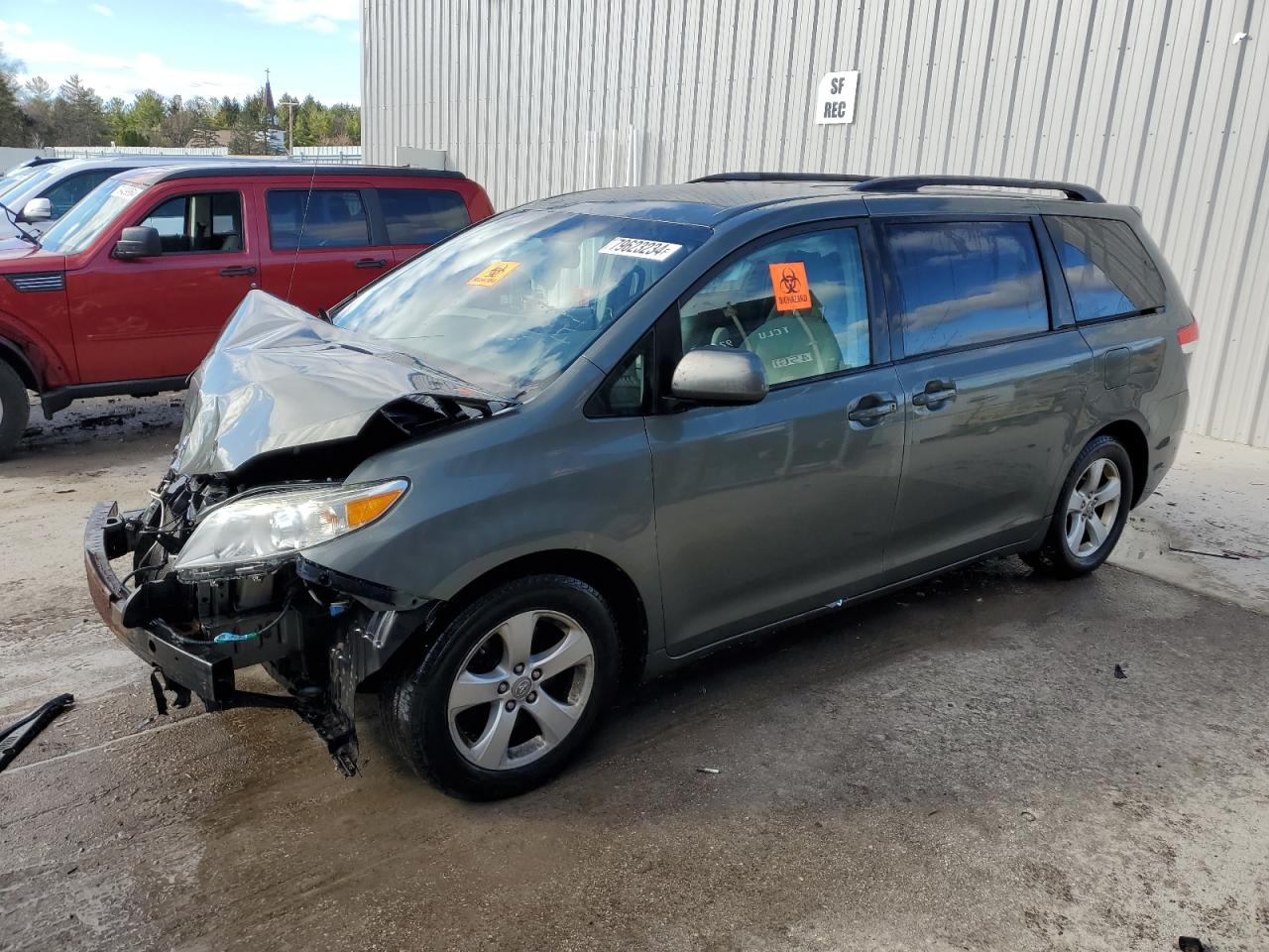 2011 Toyota Sienna Le VIN: 5TDKK3DC2BS133576 Lot: 79623234