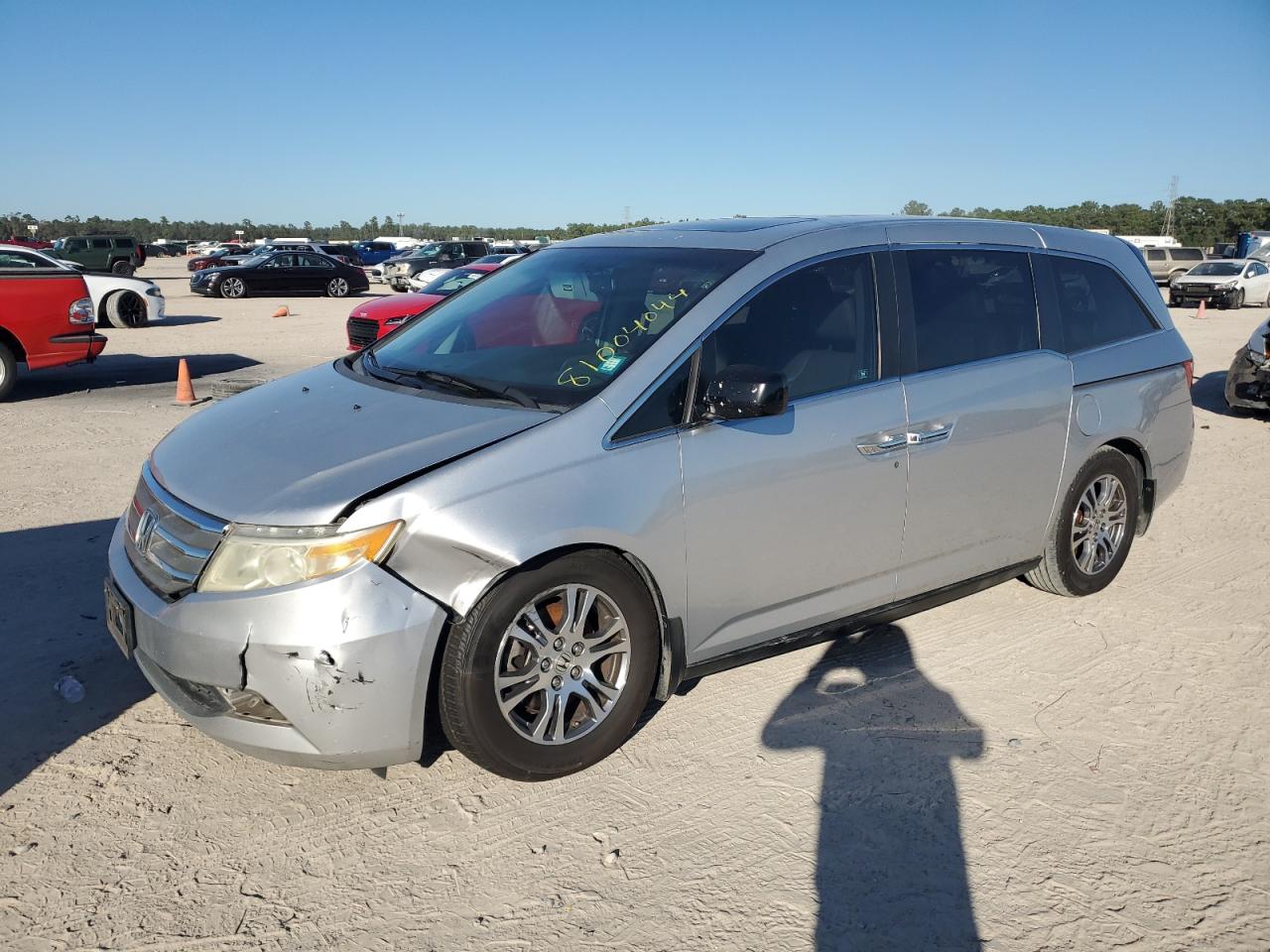 2011 Honda Odyssey Exl VIN: 5FNRL5H61BB068347 Lot: 81004044