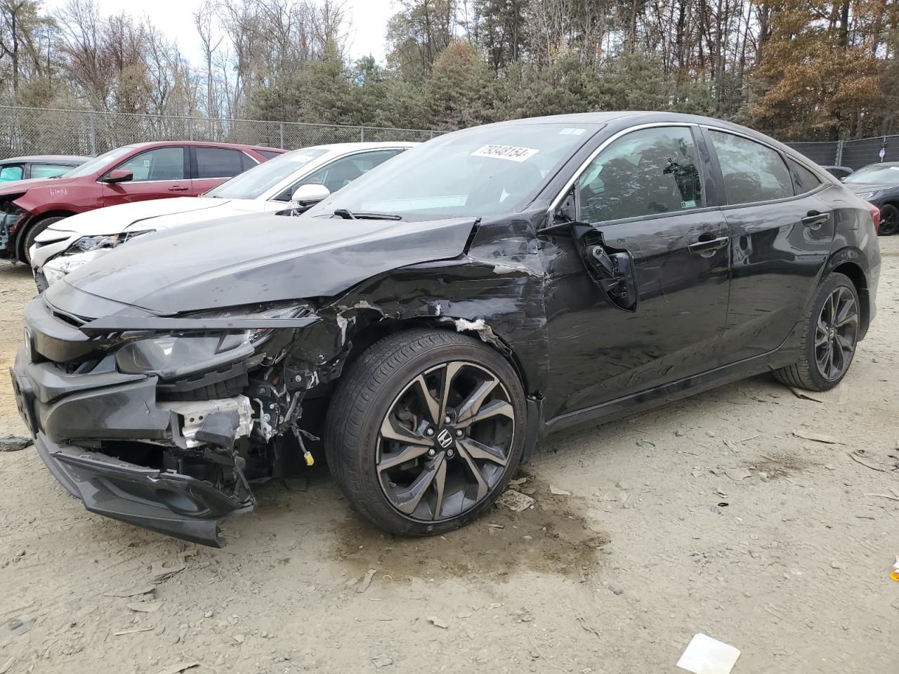 2019 Honda Civic Sport VIN: 2HGFC2F88KH518433 Lot: 79348154