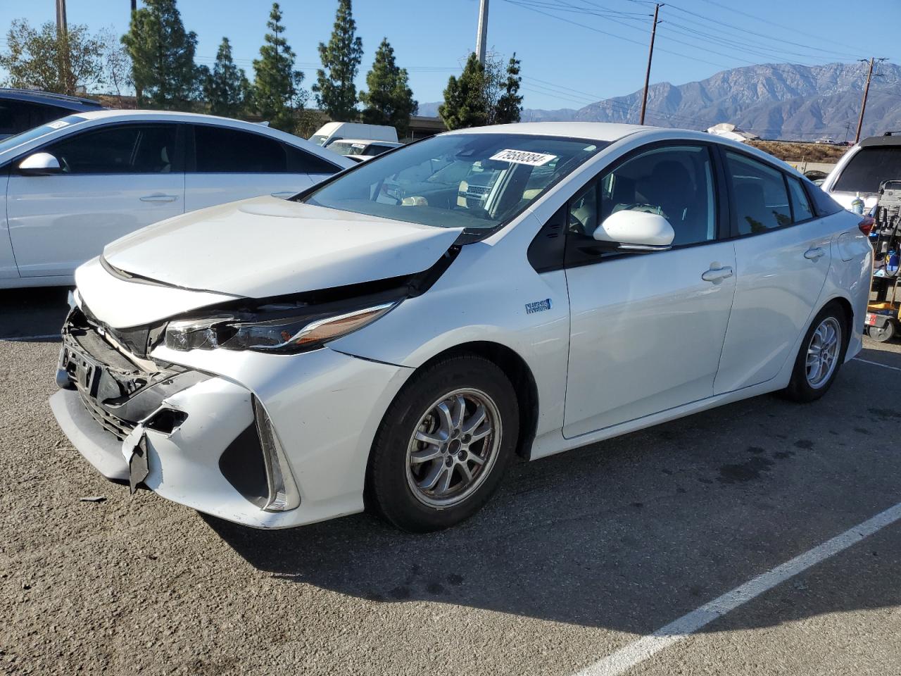 2021 Toyota Prius Prime Le VIN: JTDKAMFP1M3189408 Lot: 79580384