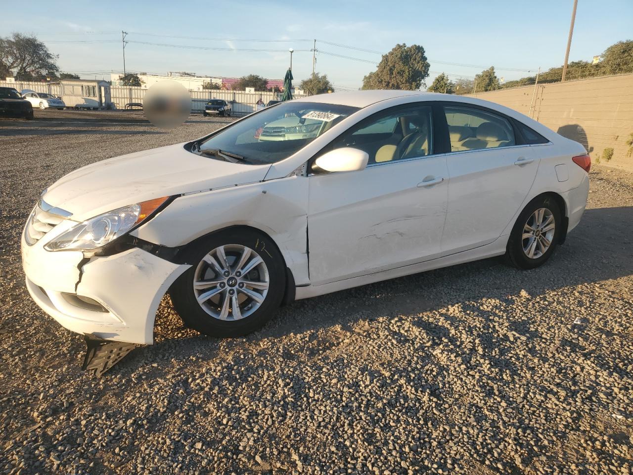 2012 Hyundai Sonata Gls VIN: 5NPEB4AC7CH396760 Lot: 81390864