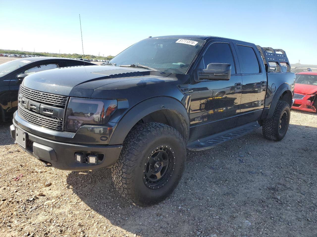 2012 Ford F150 Svt Raptor VIN: 1FTFW1R64CFA56711 Lot: 81711374