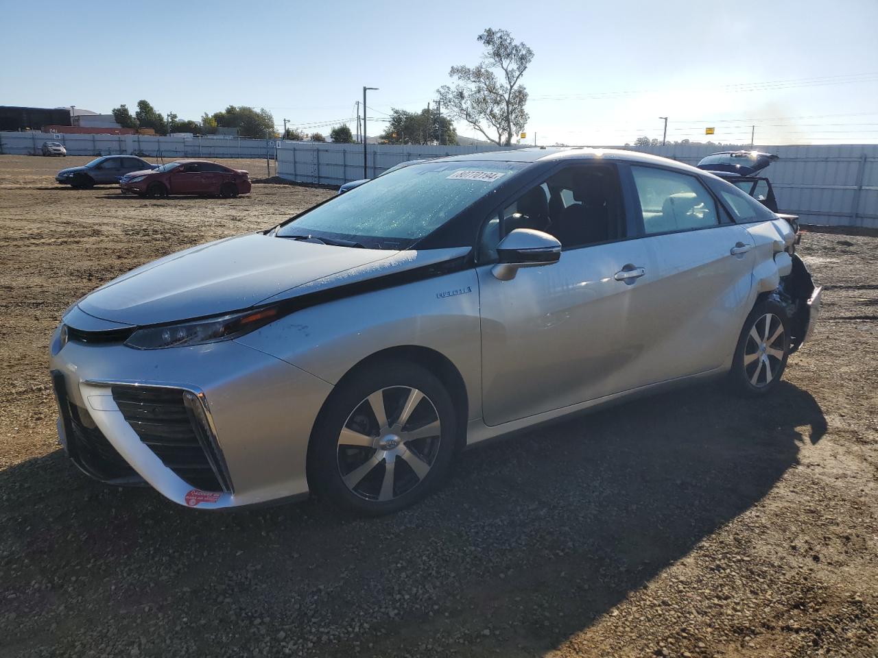 2017 Toyota Mirai VIN: JTDBVRBD4HA003617 Lot: 80770194