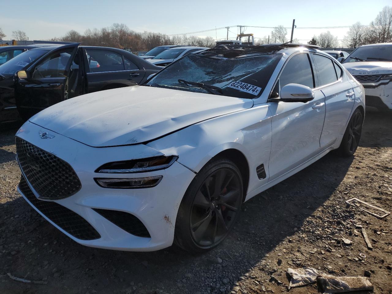 2023 Genesis G70 Base VIN: KMTG54TE4PU124582 Lot: 82248474