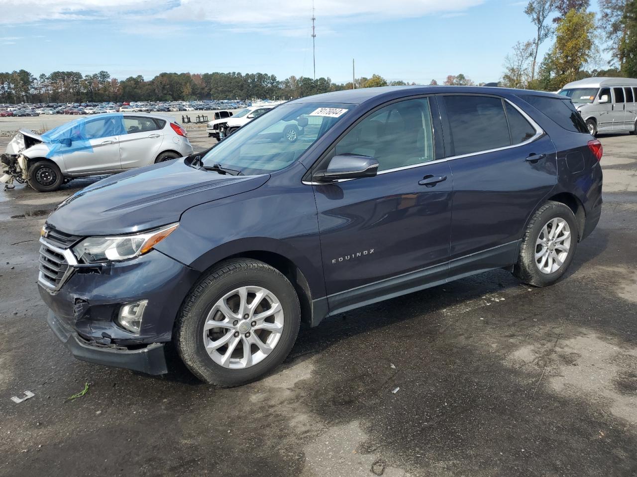 2018 Chevrolet Equinox Lt VIN: 3GNAXJEV0JS532876 Lot: 79178044