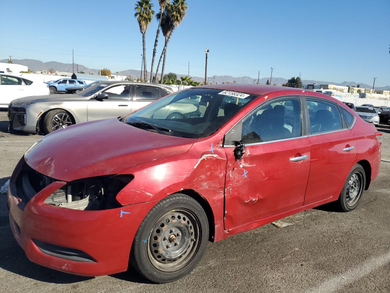 2014 Nissan Sentra S VIN: 3N1AB7AP6EL692684 Lot: 82158324