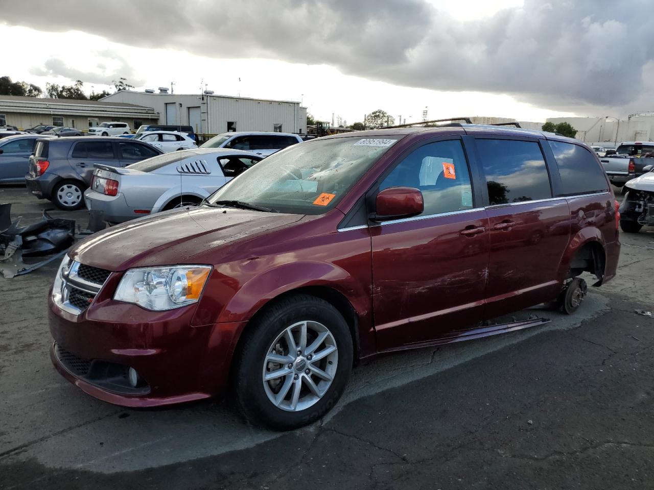 2019 Dodge Grand Caravan Sxt VIN: 2C4RDGCG8KR693812 Lot: 80951994