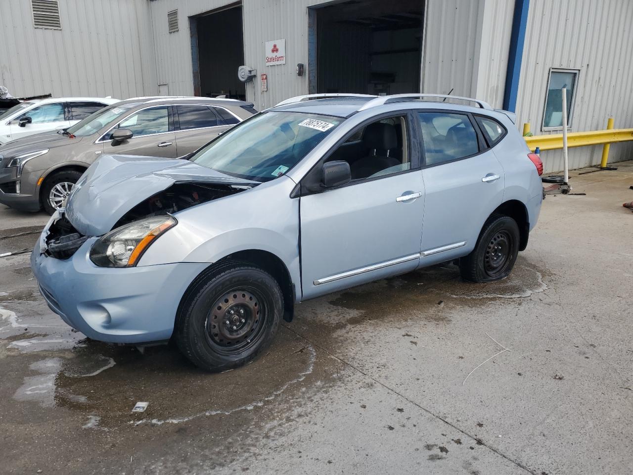 2014 Nissan Rogue Select S VIN: JN8AS5MT7EW104557 Lot: 78875174