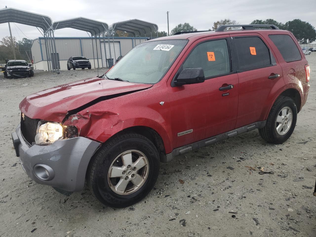 2008 Ford Escape Xlt VIN: 1FMCU03108KA08486 Lot: 81385164