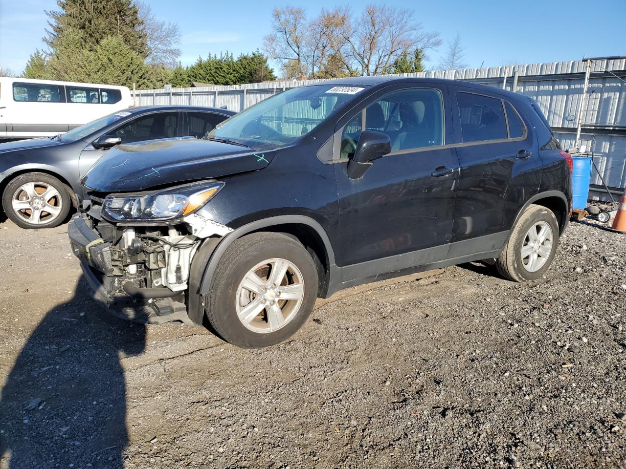 2021 Chevrolet Trax Ls VIN: KL7CJKSB3MB306105 Lot: 80232534