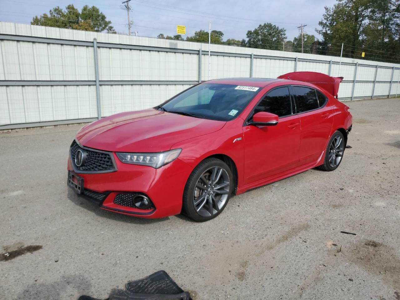 2018 Acura Tlx Tech+A VIN: 19UUB2F66JA000200 Lot: 82517484