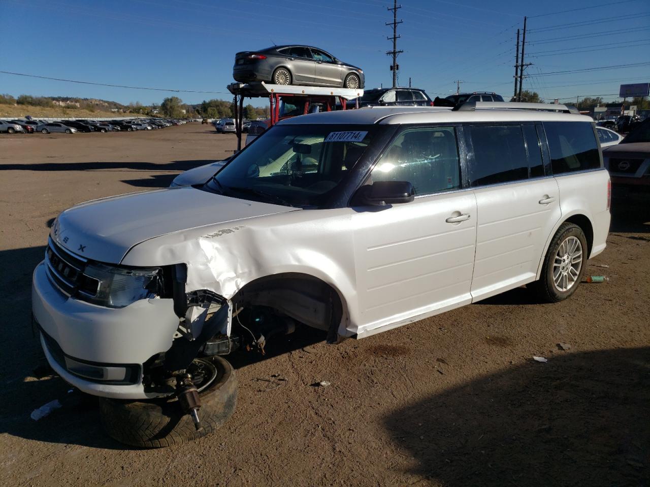 2014 Ford Flex Sel VIN: 2FMHK6C82EBD07950 Lot: 81107714