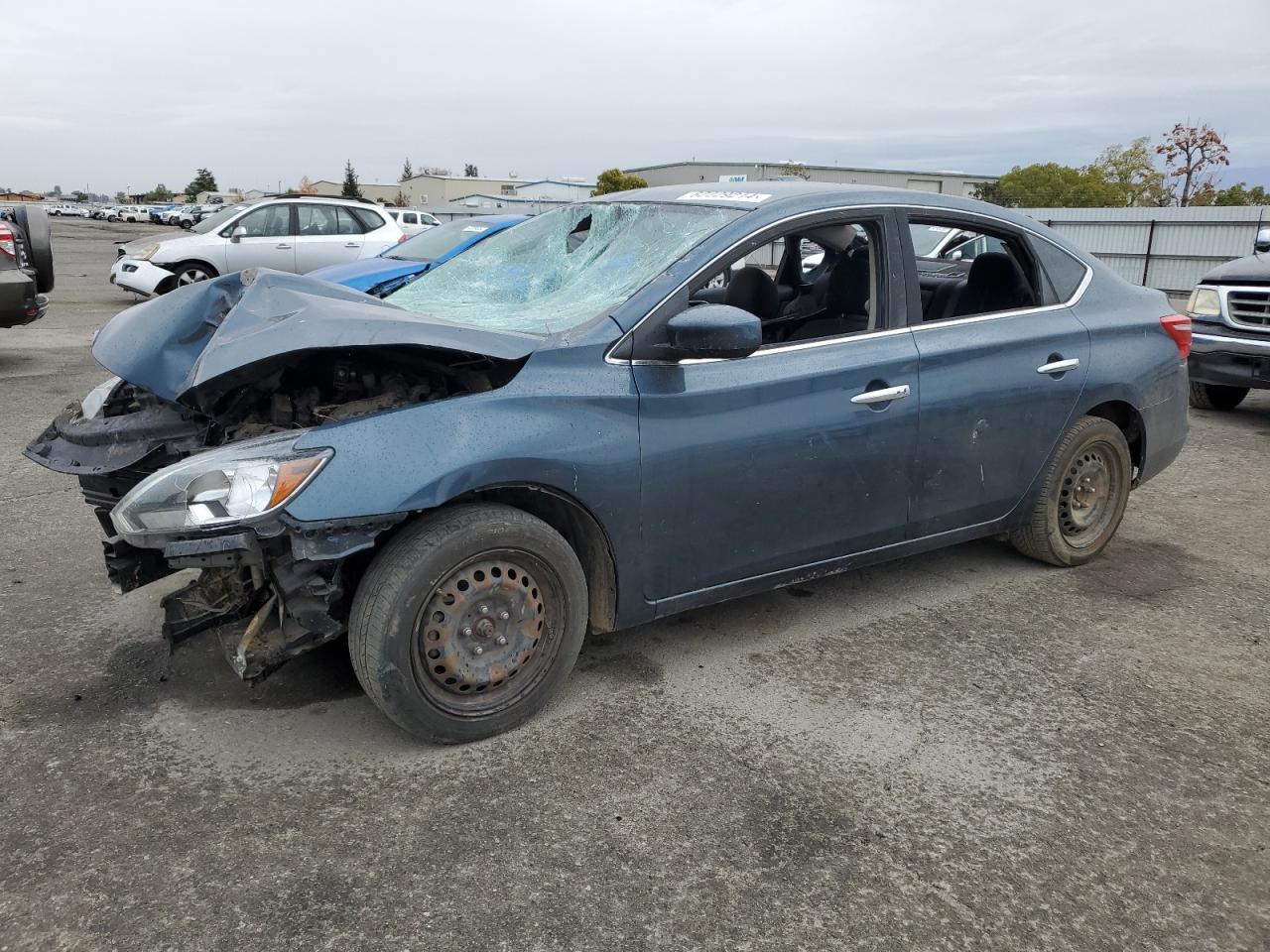 2017 Nissan Sentra S VIN: 3N1AB7AP8HY284341 Lot: 82229214