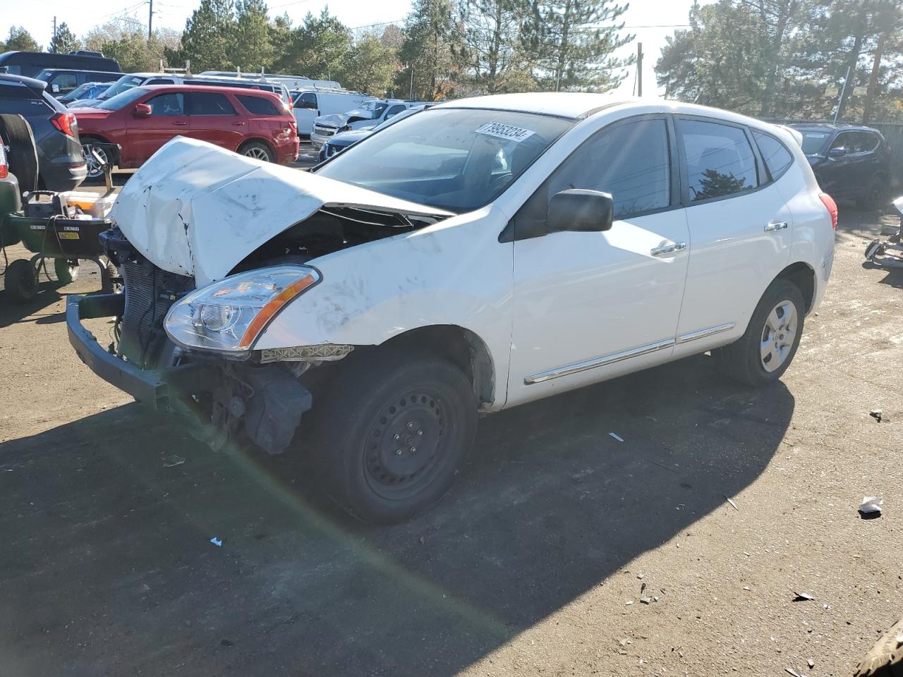 2012 Nissan Rogue S VIN: JN8AS5MV8CW374797 Lot: 79953234