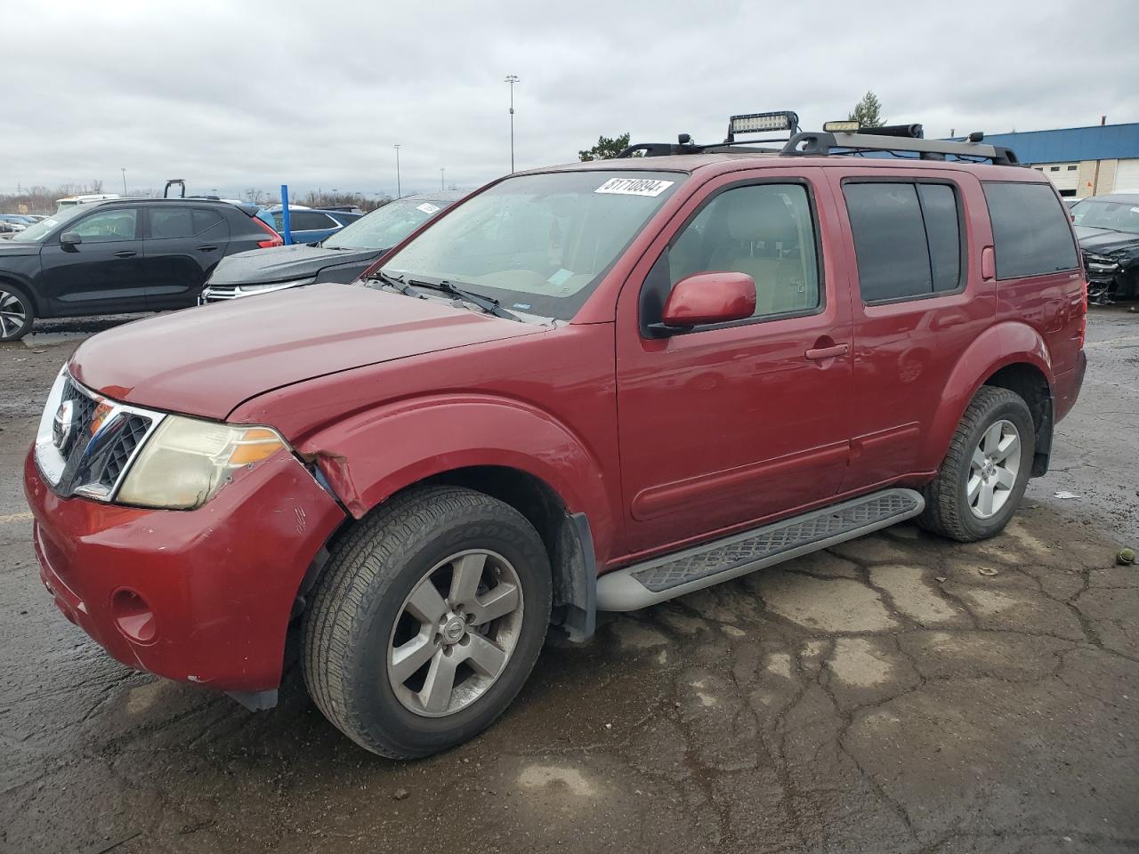 2008 Nissan Pathfinder S VIN: 5N1AR18U78C629722 Lot: 81710894