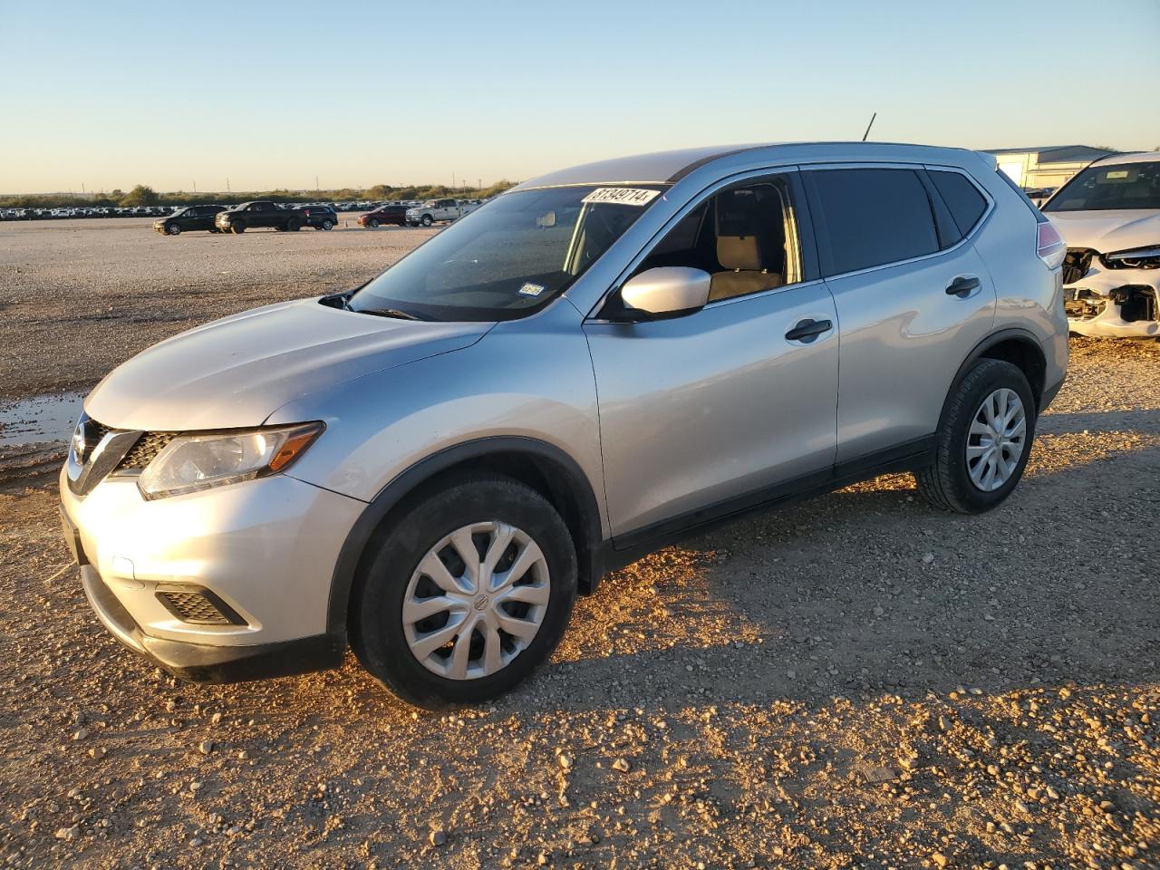 2016 Nissan Rogue S VIN: JN8AT2MT9GW011215 Lot: 81349714