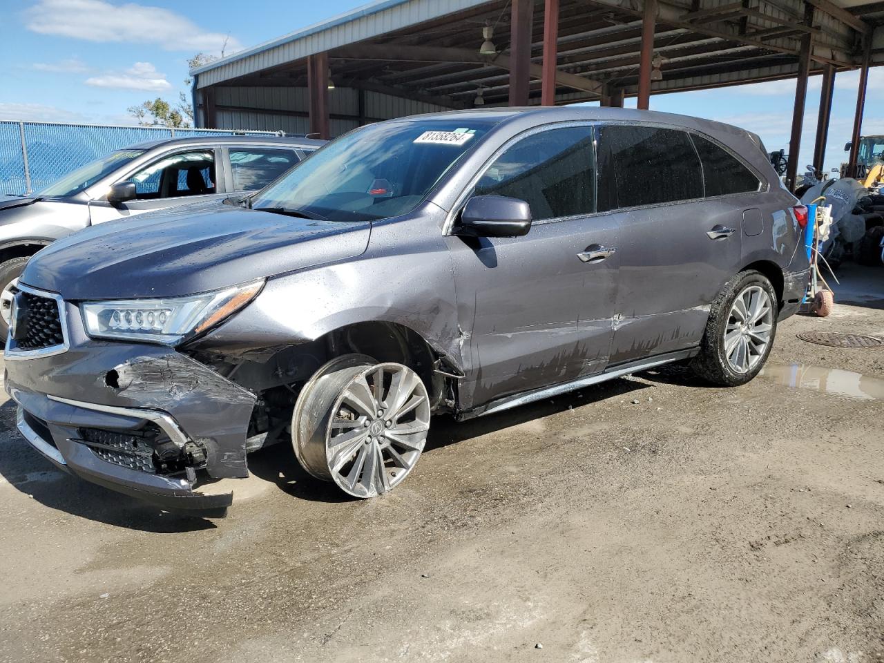 2017 Acura Mdx Technology VIN: 5FRYD3H54HB005979 Lot: 81358264