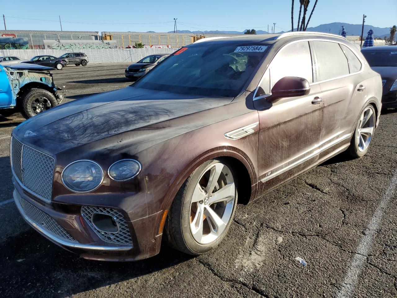 2021 Bentley Bentayga VIN: SJAAM2ZV1MC037602 Lot: 79297584