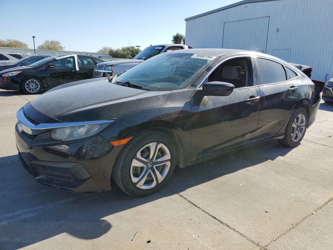 2016 Honda Civic Lx VIN: 19XFC2F51GE207773 Lot: 79550194