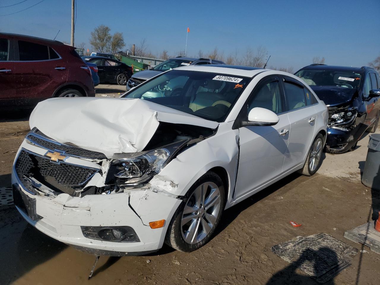 2013 Chevrolet Cruze Ltz VIN: 1G1PG5SB9D7321899 Lot: 80709624