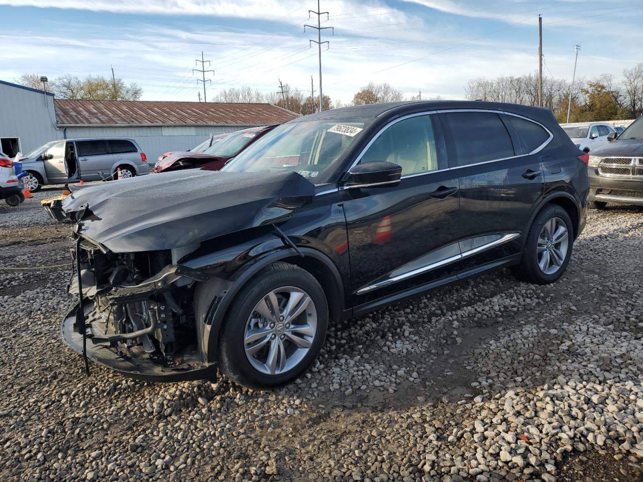 2022 Acura Mdx VIN: 5J8YE1H39NL037080 Lot: 79623834