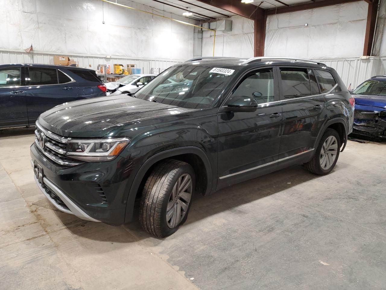 2021 Volkswagen Atlas Sel VIN: 1V2ER2CA2MC514916 Lot: 81593324