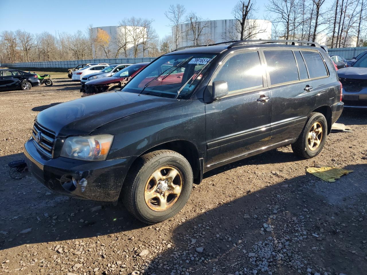 2007 Toyota Highlander VIN: JTEGD21A170158701 Lot: 79916514