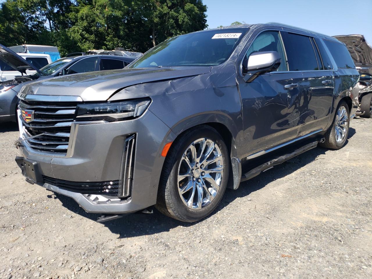 2021 Cadillac Escalade Esv Premium Luxury Platinum VIN: 1GYS4MKL9MR454626 Lot: 79402114