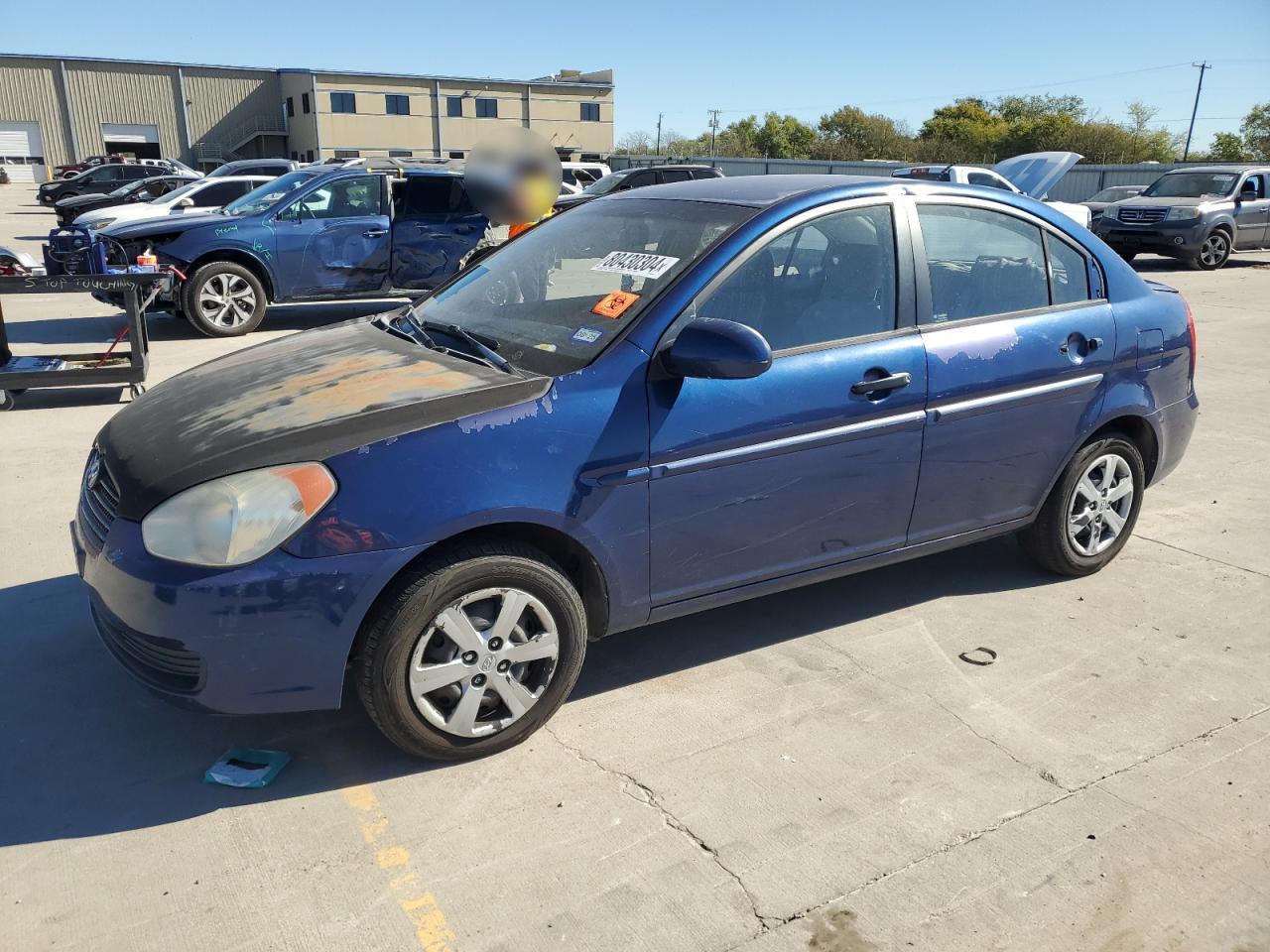 2009 Hyundai Accent Gls VIN: KMHCN46C79U381998 Lot: 80430304