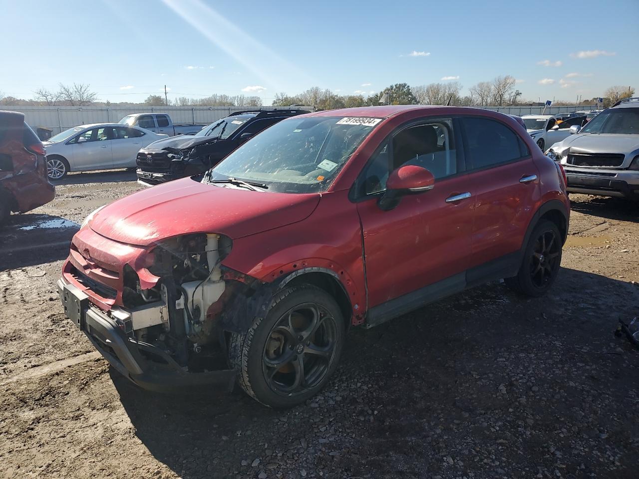 2016 Fiat 500X Trekking Plus VIN: ZFBCFXET3GP376039 Lot: 78199934