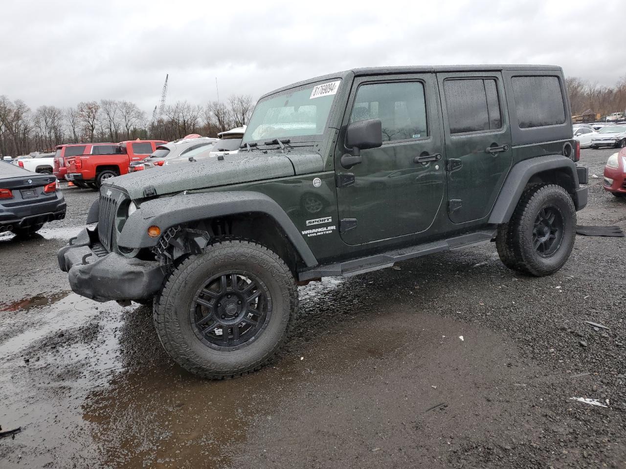 2011 Jeep Wrangler Unlimited Sport VIN: 1J4BA3H1XBL552959 Lot: 81769094