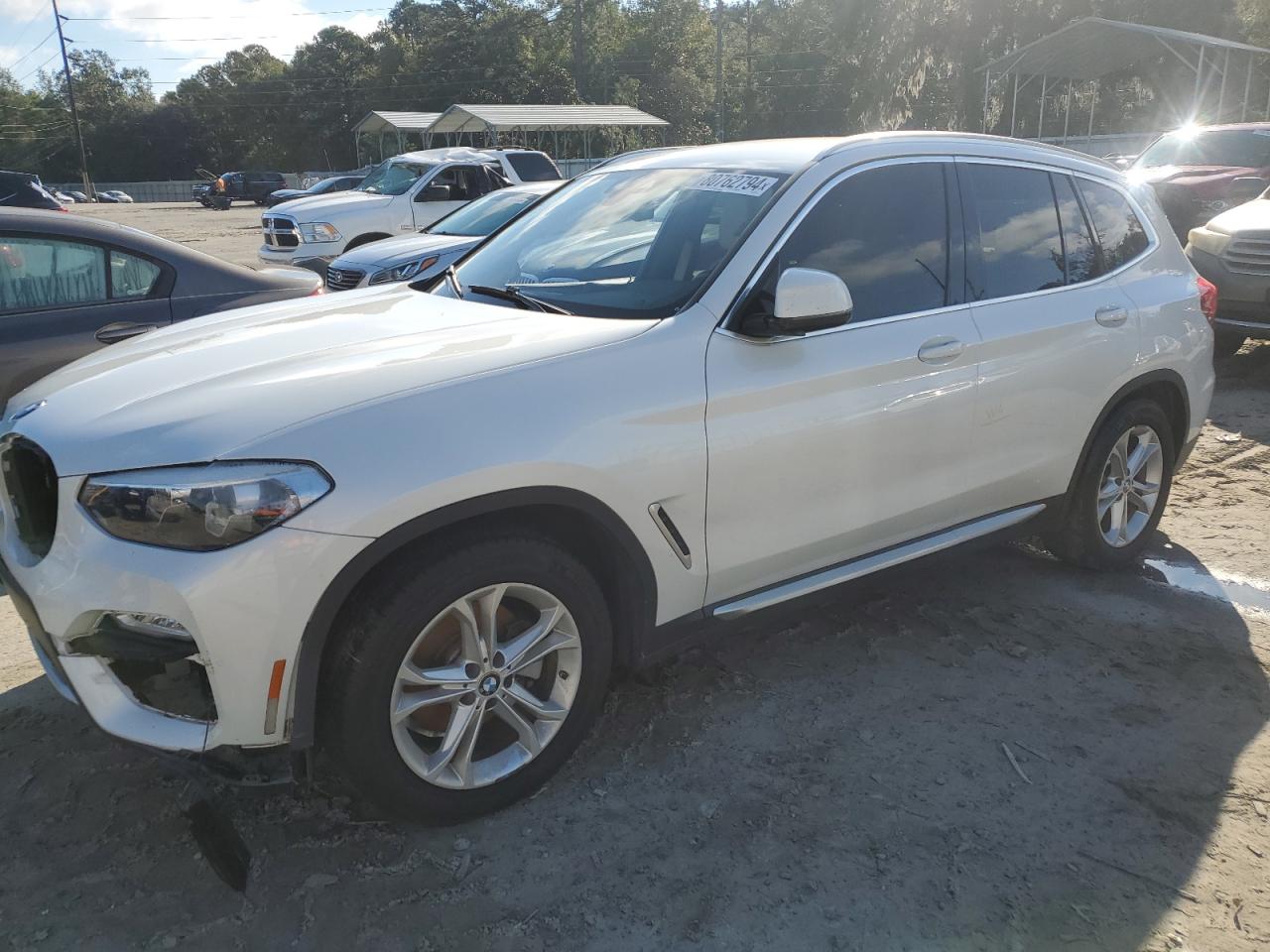 2019 BMW X3 Sdrive30I VIN: 5UXTR7C55KLF25187 Lot: 80762794