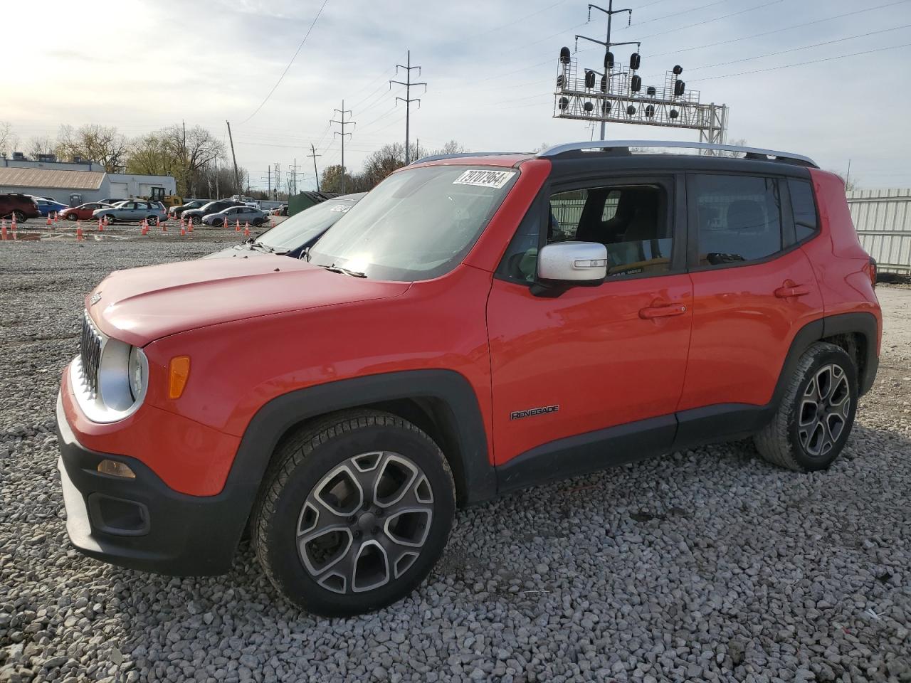 2015 Jeep Renegade Limited VIN: ZACCJADT8FPB28672 Lot: 79707964