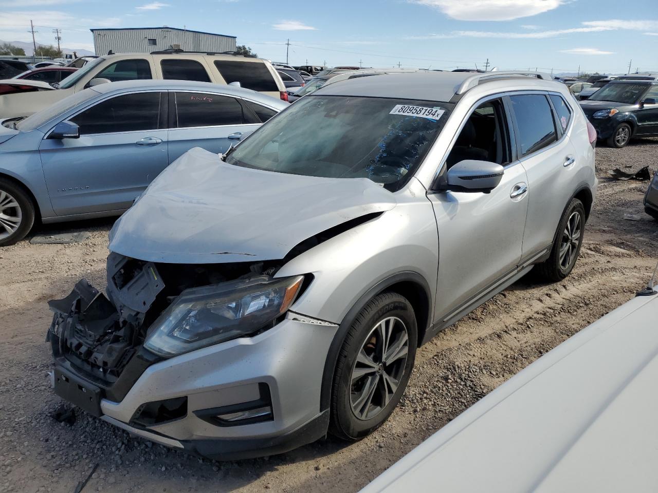 2018 Nissan Rogue S VIN: 5N1AT2MT5JC759797 Lot: 80958194